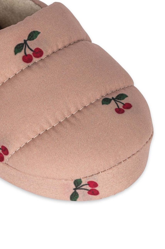 Детски пантофи Konges Sløjd GLOBE FOOTIES розов KS101296.G
