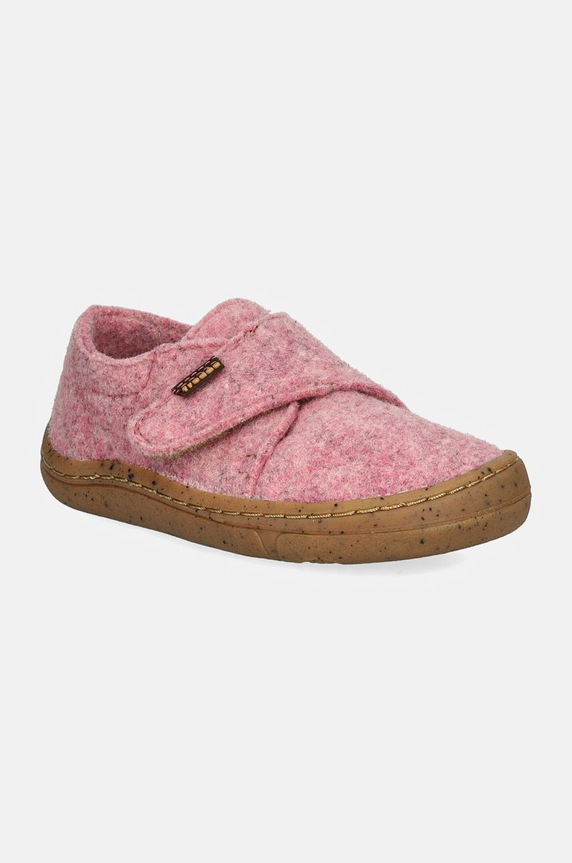 Детски пантофи Froddo BAREFOOT WOOLY розов G1700341.G.20.24