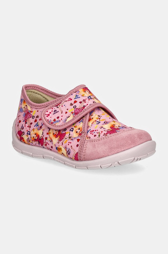 Детски пантофи Froddo CLASSIC SLIPPERS розов G1700394.G.20.24
