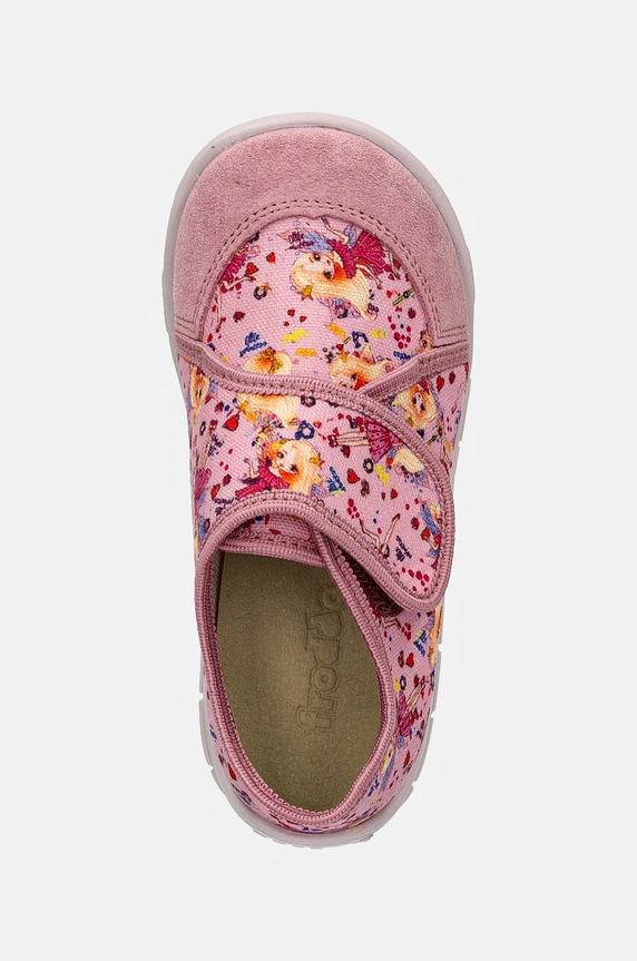 Детски пантофи Froddo CLASSIC SLIPPERS розов G1700394.G.20.24