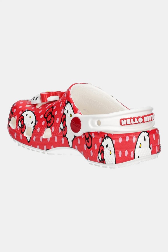 Djevojčice Natikače Crocs CLASSIC HELLO KITTY RED CLOG 210576.CLASSIC.HELLO.KI crvena