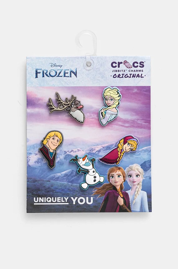 Crocs przypinki do obuwia Frozen Character 5-pack multicolor 10013626.Frozen.Charact