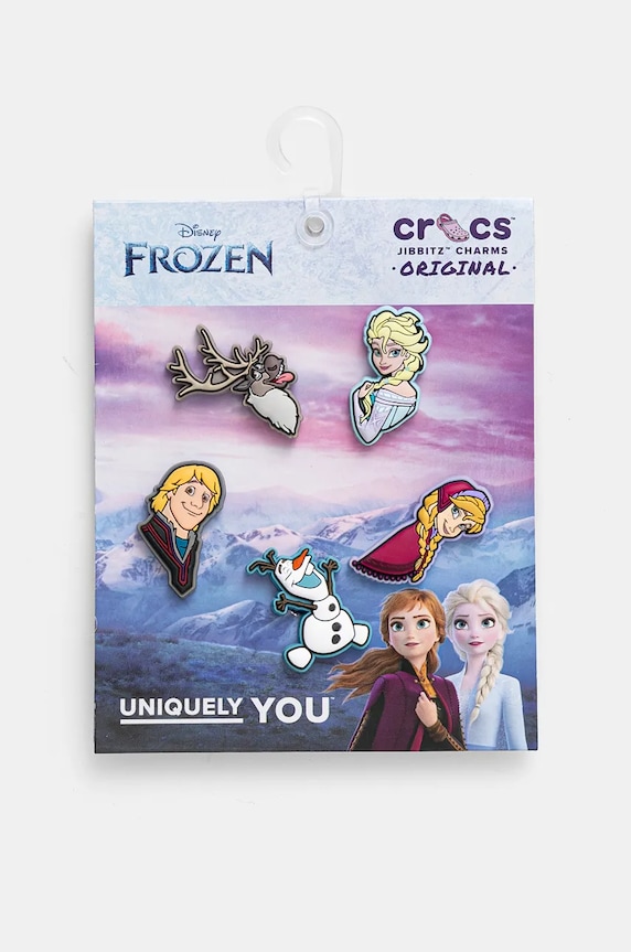 Crocs przypinki do obuwia Frozen Character 5-pack multicolor 10013626.Frozen.Charact
