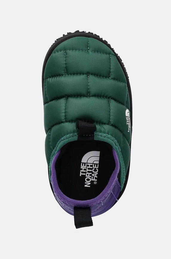 Детски пантофи The North Face THERMOBALL TRACTION MULE II зелен NF0A39UX8JI1