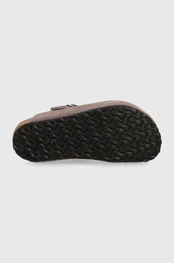 Dječje natikače od brušene kože Birkenstock Boston 1027894 roza