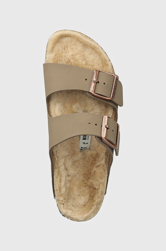 Birkenstock klapki dziecięce Arizona beżowy 1028734.36.39