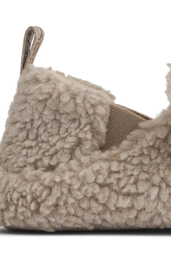 Dječaci Dječje papuče Liewood Maui Pile Slipper LW19239 bež