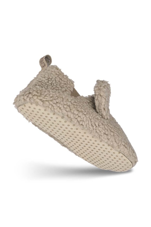 Dječje papuče Liewood Maui Pile Slipper LW19239 bež