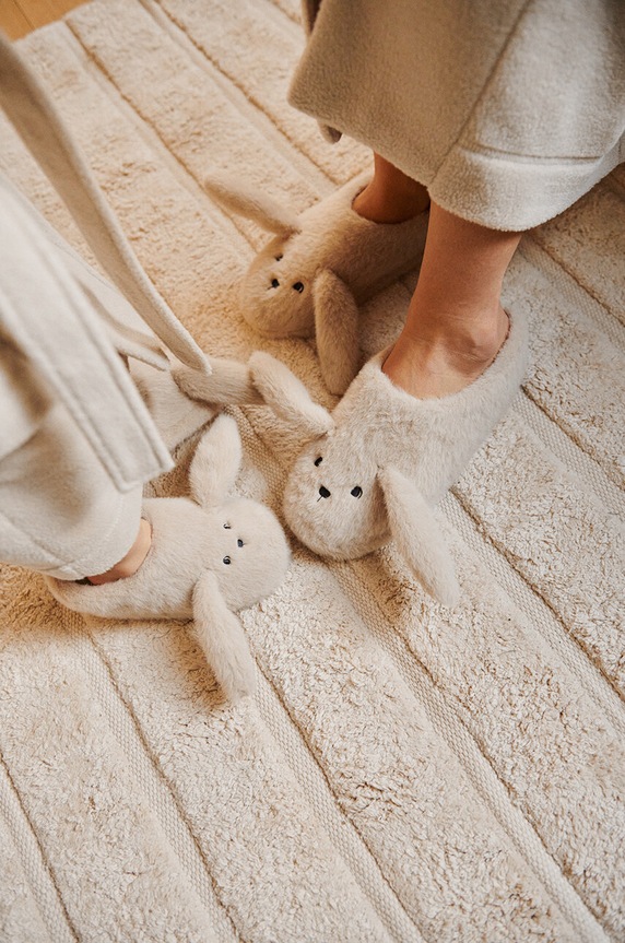 Детски пантофи Liewood Aviaja Rabbit Slippers LW19586