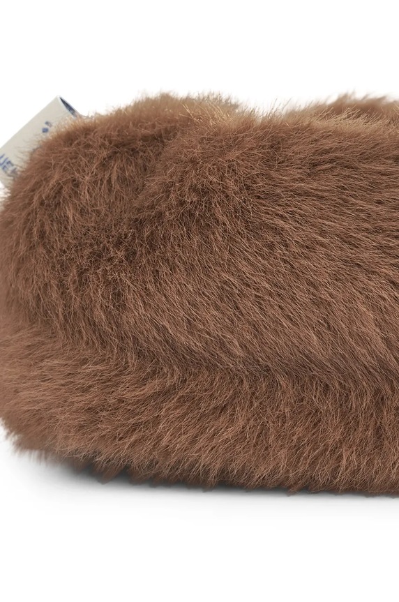 Detské papuče Liewood Aviaja Reindeer Slippers hnedá LW19884
