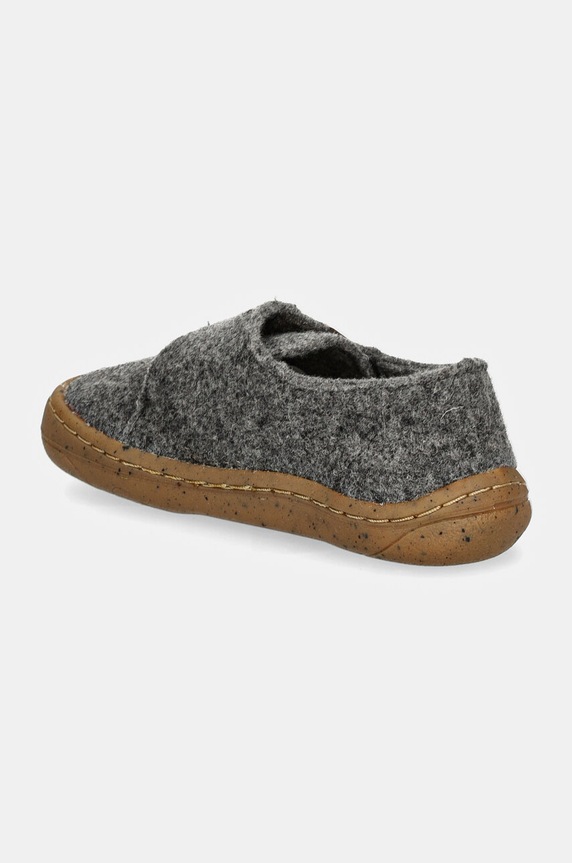 Chlapec Detské papuče Froddo BAREFOOT WOOLY G1700341.20.24 sivá