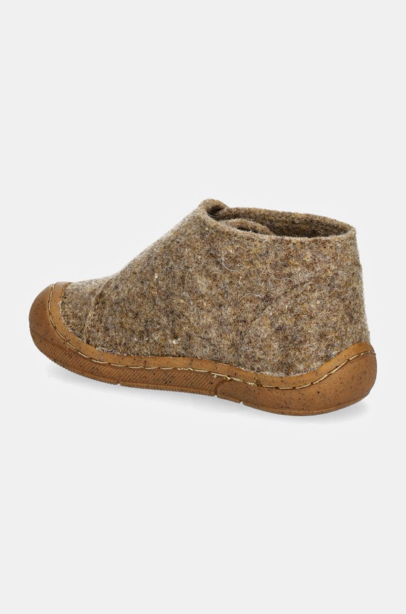 CHLAPEC Dětské papuče Froddo MINNI WOOLY G1700343.20.24 béžová