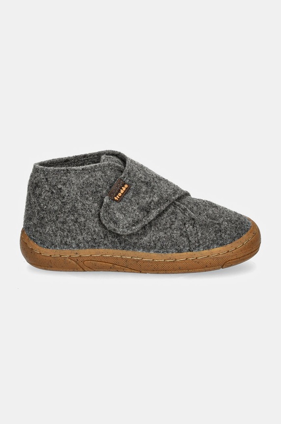 Detské papuče Froddo MINNI WOOLY G1700343.20.24 sivá AW24