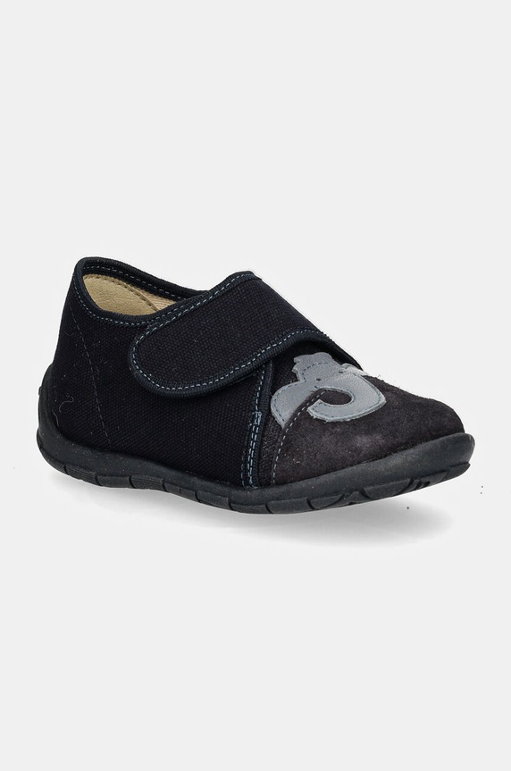 Παιδικές παντόφλες Froddo CLASSIC SLIPPERS σκούρο μπλε G1700393.20.24