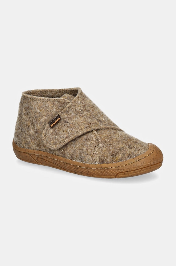 Froddo kapcie dziecięce MINNI WOOLY beżowy G1700343.25.26