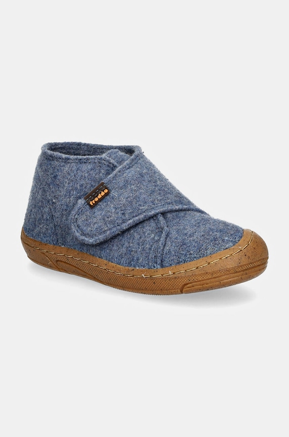Froddo kapcie dziecięce MINNI WOOLY niebieski G1700343.25.26