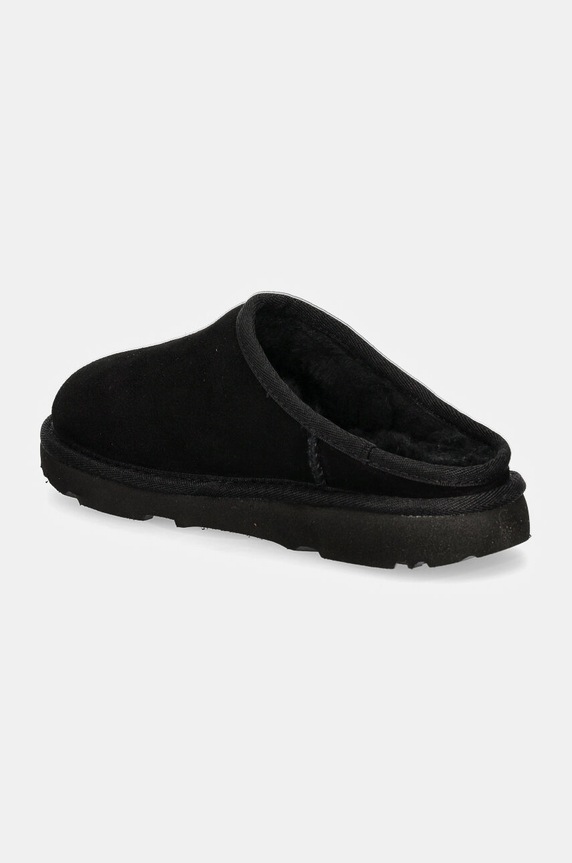 Dječaci Dječje kućne papuče od brušene kože UGG KIDS' CLASSIC SLIP-ON 1161030K crna