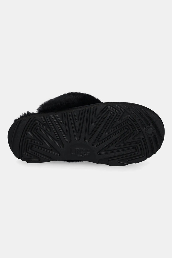 Detské semišové papuče UGG COZY II SHIMMER SKY 1157672K čierna