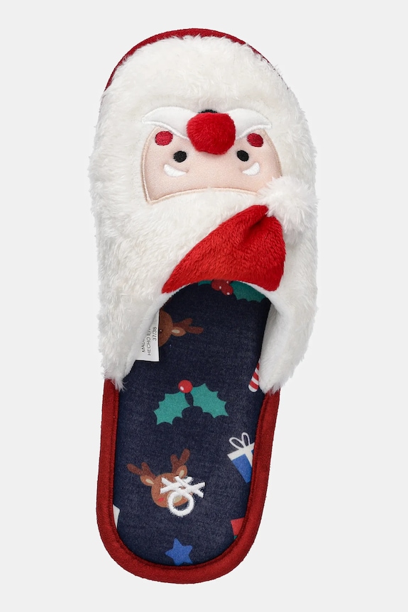 Детски пантофи United Colors of Benetton червен 8G5M0D01C.G.Seasonal