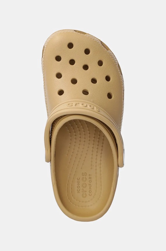 Crocs klapki dziecięce CLASSIC CLOG beżowy 206991.CLASSIC.KIDS.CLO