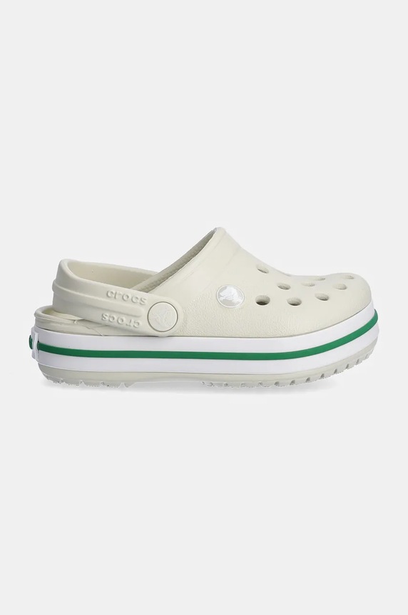 Crocs klapki dziecięce CROCBAND CLOG 207005.CROCBAND.KIDS beżowy AW24