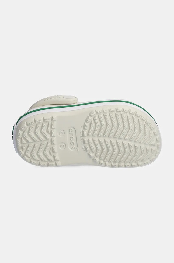 Crocs klapki dziecięce CROCBAND CLOG 207005.CROCBAND.KIDS beżowy