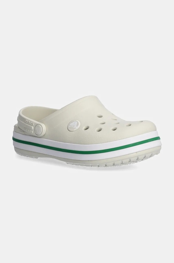Dječje natikače Crocs CROCBAND CLOG bež 207006.CROCBAND.KIDS.CL