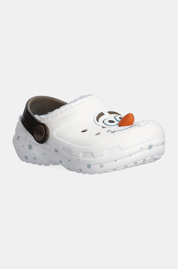 Natikače Crocs CLASSIC FROZEN OLAF CLOG Likovi iz crtića bijela 210236.CLASSIC.FROZEN