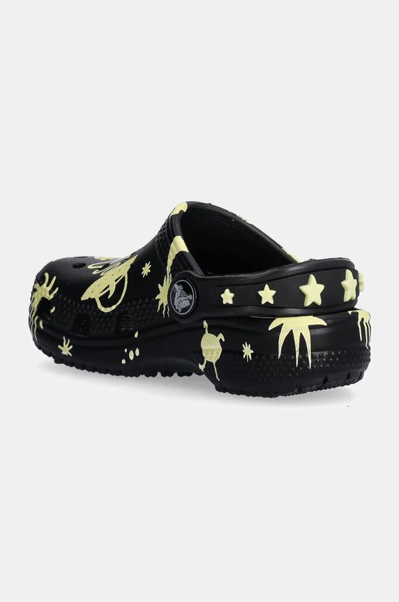 Chłopiec Crocs klapki dziecięce CLASSIC GLOW SPACE CLOG 210358.CLASSIC.GLOW.SPA czarny