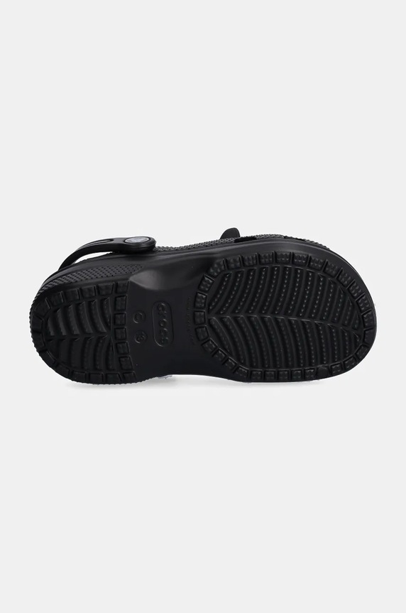 Crocs klapki dziecięce CLASSIC GLOW BLACK CAT CLOG 210387.CLASSIC.GLOW.BLA czarny