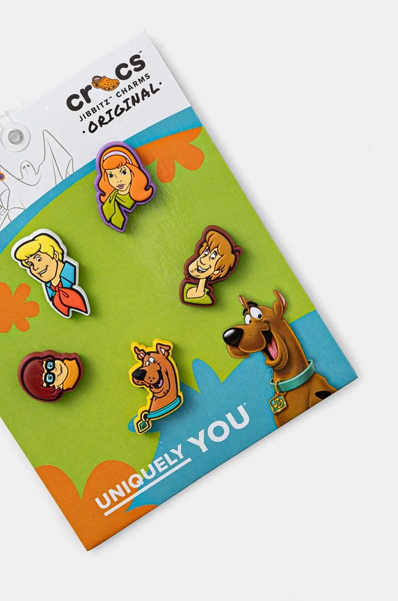 Dječji bedževi za obuću Crocs Scooby Doo 5-pack 10013601.Scooby.Doo.5Pc šarena AW24