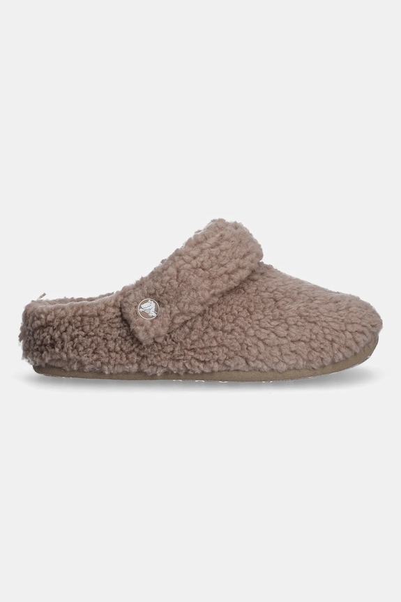Dječje papuče Crocs CLASSIC COZZZY SLIPPER 210856.CLASSIC.COZZZY.S zelena AW25