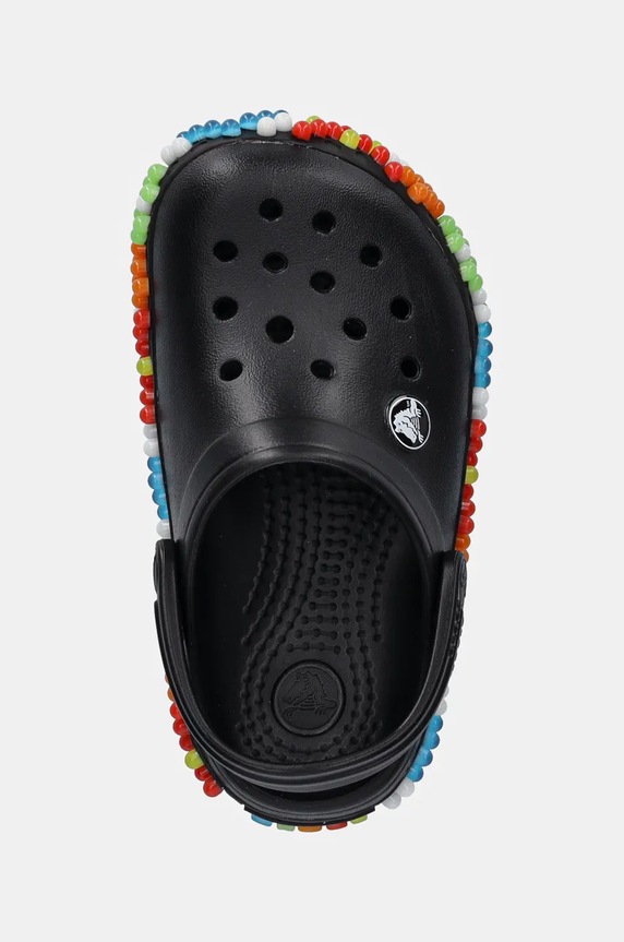 Dječje natikače Crocs CROCBAND COLORFUL LIGHTS CLOG crna 210467.CROCBAND.COLORFU