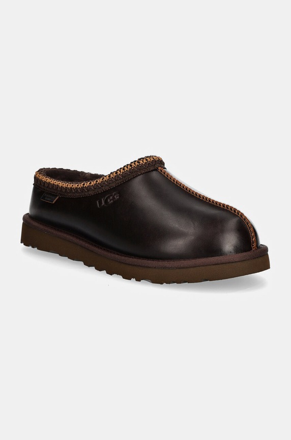 UGG leather slippers Tasman Lthr Regen Loungewear brown 1163890.IWD