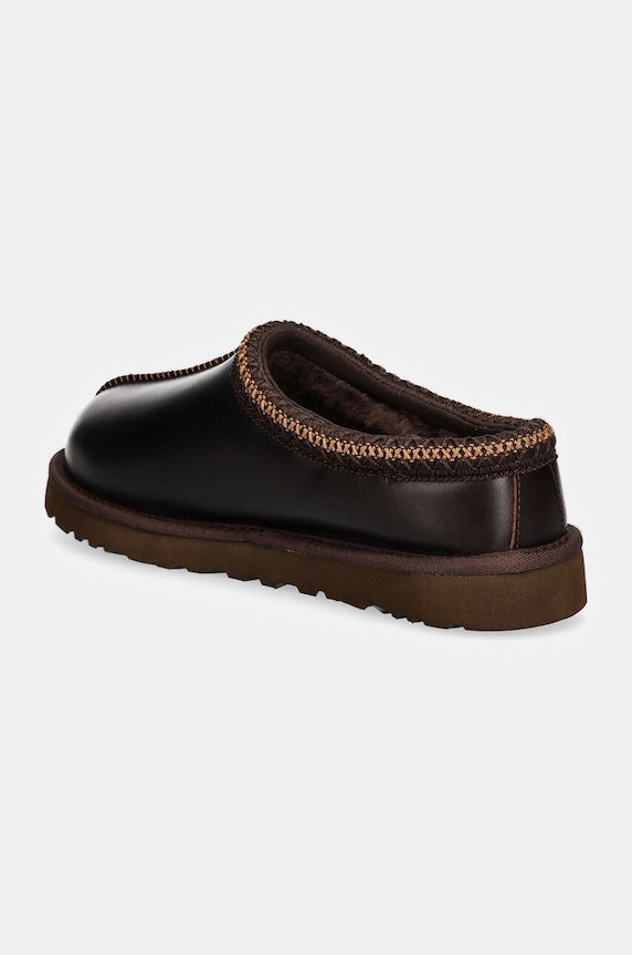 Shoes UGG leather slippers Tasman Lthr Regen 1163890.IWD brown