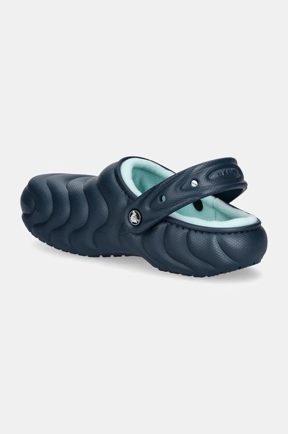 Obuwie Crocs kapcie Classic Lined Overpuff Clog 210059.48I granatowy