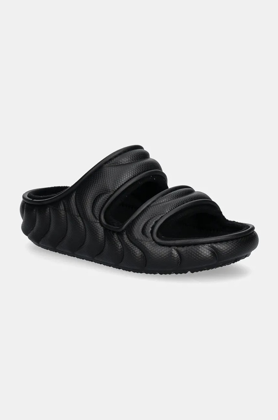 Crocs ciabatte slide Classic Cozzy Overpuff Sandal altri nero 210074.001