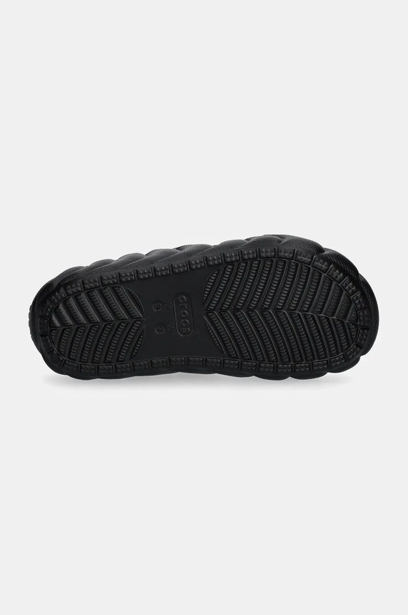 Crocs ciabatte slide Classic Cozzy Overpuff Sandal 210074.001 nero