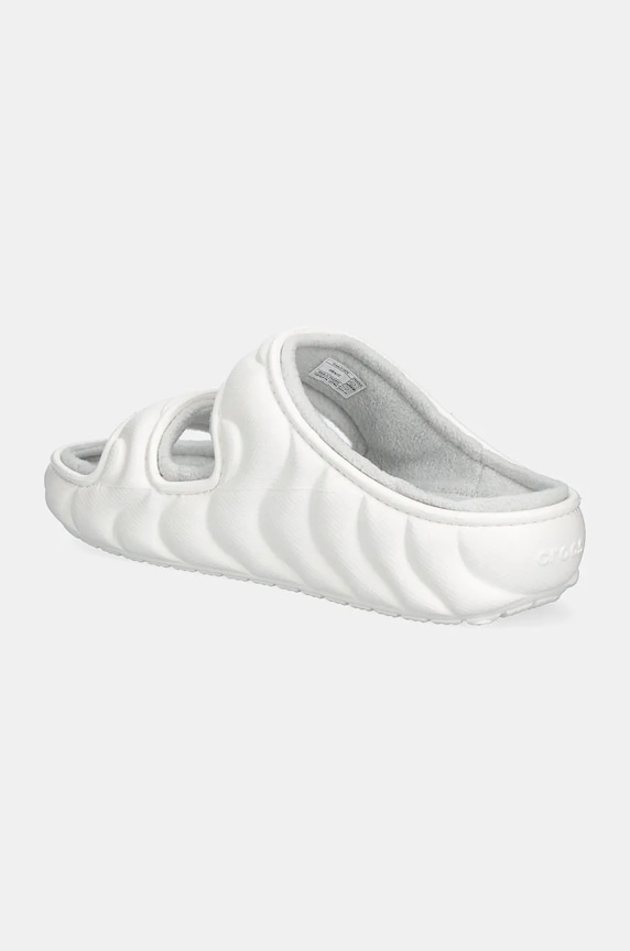 Obuv Šľapky Crocs Classic Cozzy Overpuff Sandal 210074.100 biela