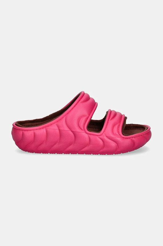Pantofle Crocs Classic Cozzy Overpuff Sandal 210074.6ZQ růžová AW24