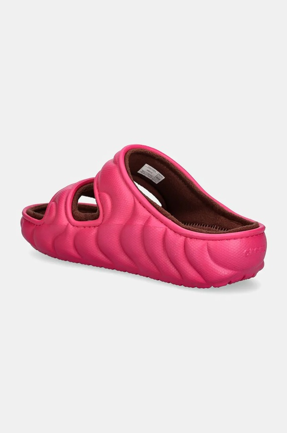 Boty Pantofle Crocs Classic Cozzy Overpuff Sandal 210074.6ZQ růžová