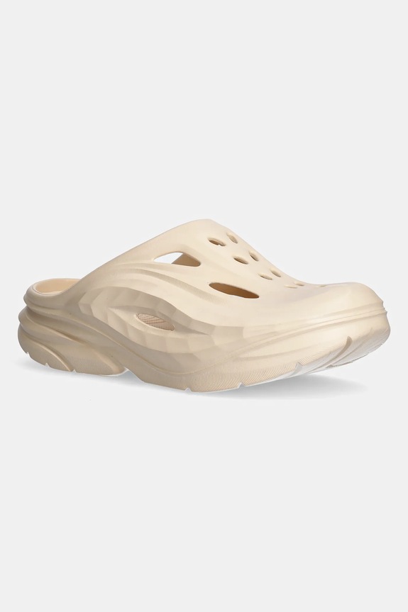 Παντόφλες Hoka Ora Recovery φλατ μπεζ 1147951
