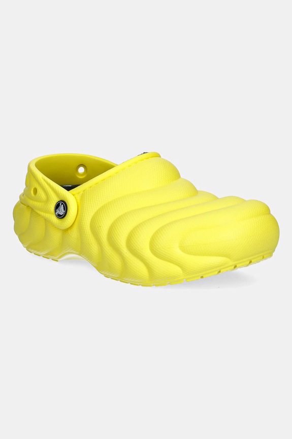 Crocs slippers Classic Lined Overpuff Clog yellow 210059.77J