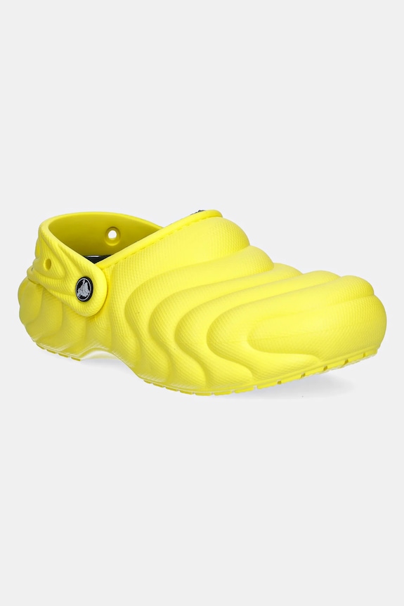 Crocs slippers Classic Lined Overpuff Clog yellow 210059.77J
