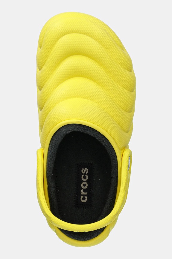 Crocs slippers Classic Lined Overpuff Clog yellow 210059.77J