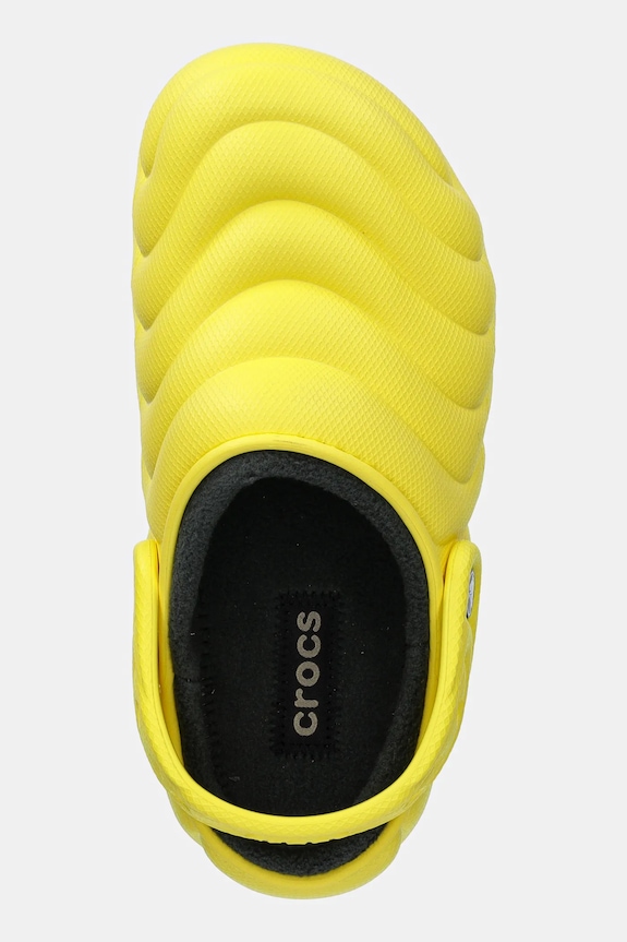 Crocs slippers Classic Lined Overpuff Clog yellow 210059.77J