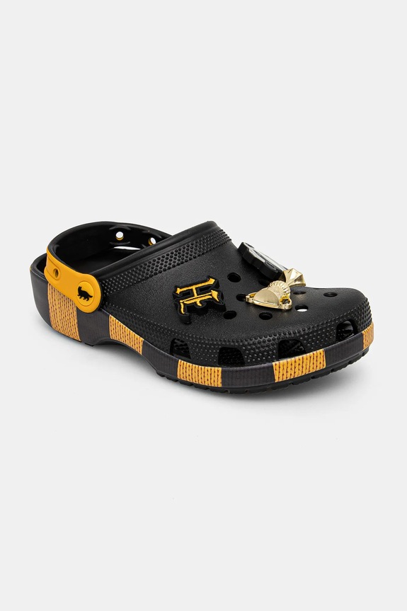 Crocs papuci Classic Hufflepuff Clog 210529.90H negru AW24