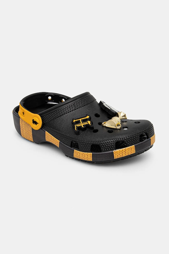 Crocs papuci Classic Hufflepuff Clog 210529.90H negru AW24