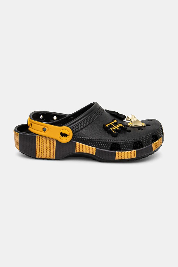 Încălțăminte Crocs papuci Classic Hufflepuff Clog 210529.90H negru