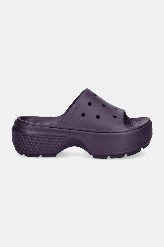 Šľapky Crocs Stomp Slide 209346.5AS fialová AW24
